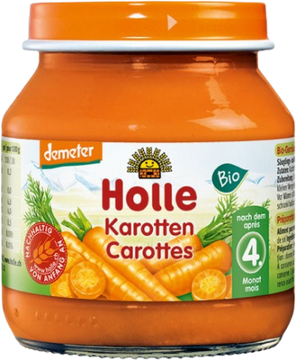 Holle bio detská desiata Mrkva 125 g