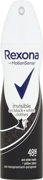 Rexona Antiperspirant Invisible Black+White 150 ml