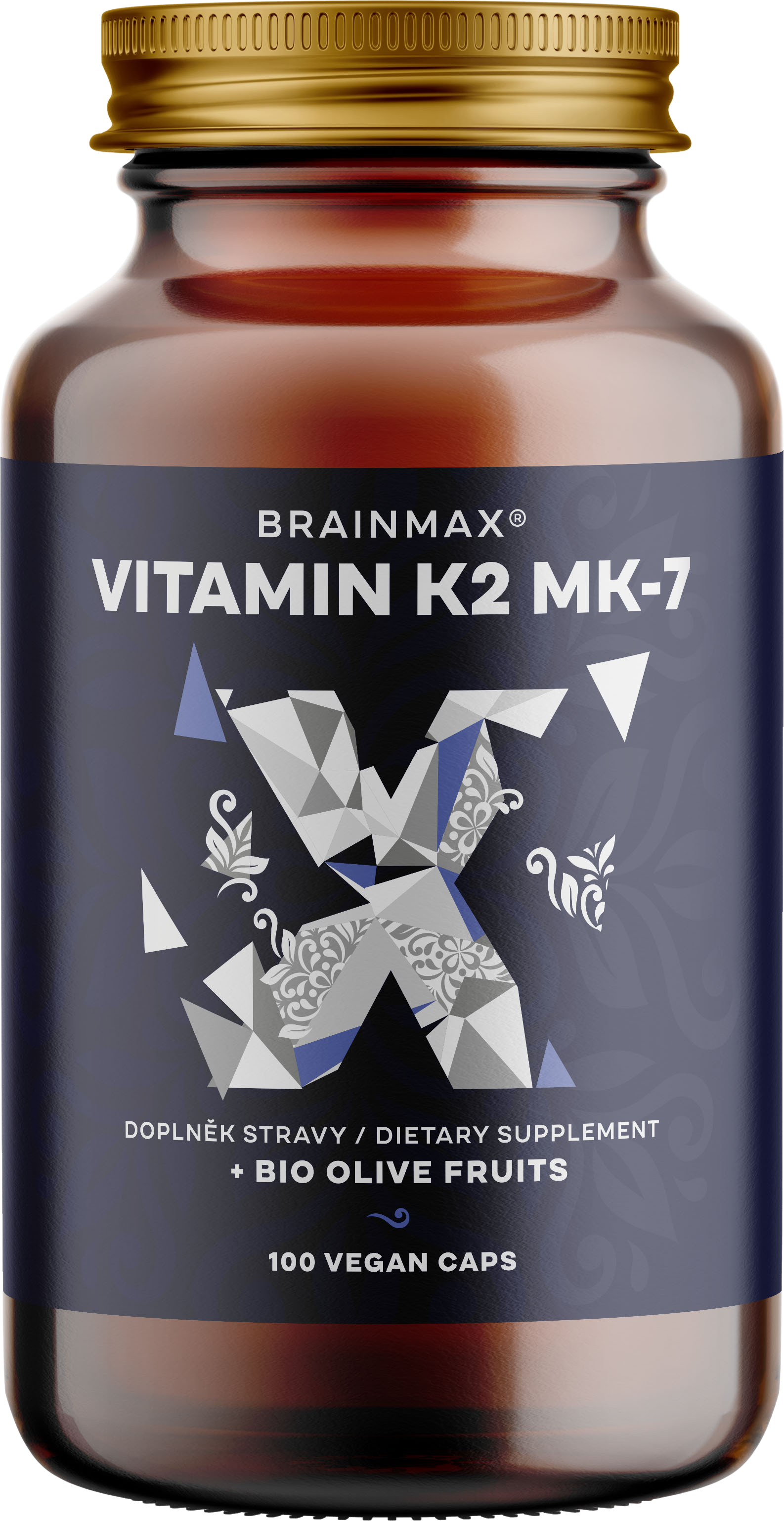 BrainMax Vitamin K2 ako MK7 100 kapsúl