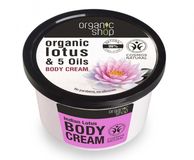 Organic Shop Indický lotos - Telový krém 250 ml