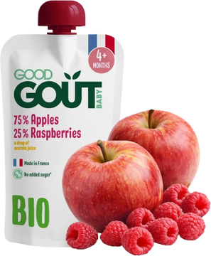 Good Goût BIO Jablko s malinou 120 g