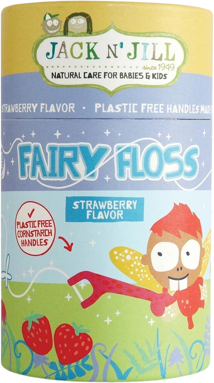 Jack n' Jill Zubná niť pre deti 30 ks