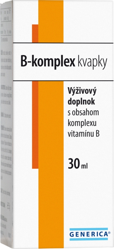 Generica B-Komplex kvapky 30 ml
