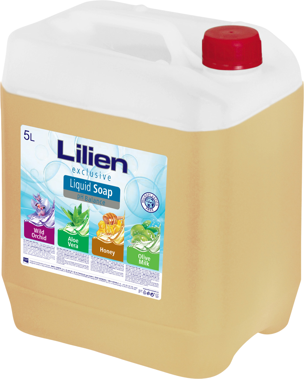 Lilien Tekuté mydlo Med 5000 ml