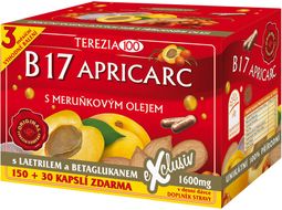 Terezia B17 Apricarc s marhuľovým olejom 180 kapsúl