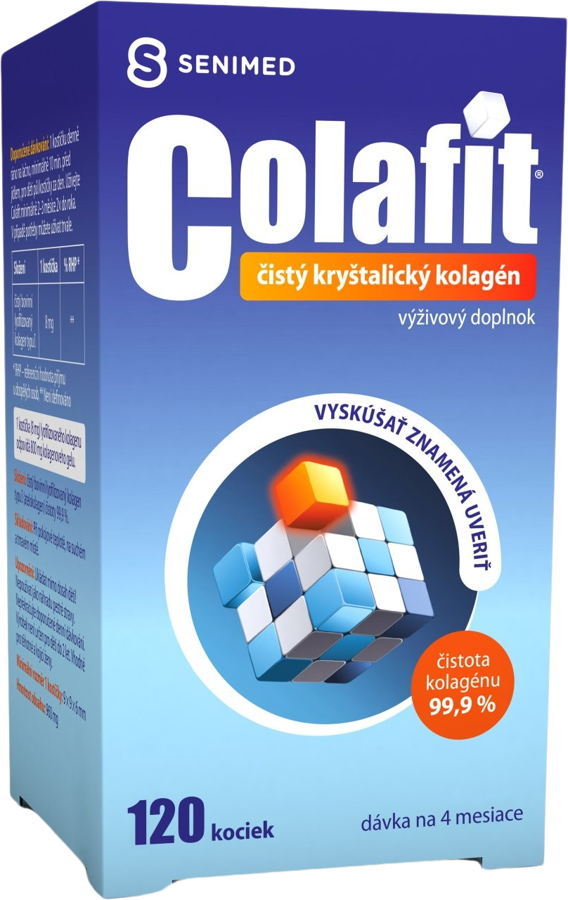 Colafit čistý kryštalický kolagén 120 ks