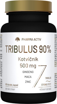 Pharma Activ TRIBULUS 90% Kotvičník 500 mg 90 tvrdých kapsúl