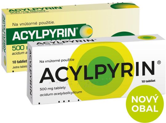 Acylpyrin 500 mg 10 tabliet