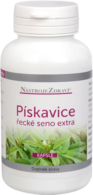 Nástroje Zdravia Pískavice řecké seno EXTRA 60 kapsúl