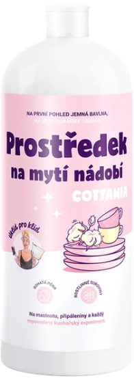 Úklid pro klid Prostriedok na umývanie riadu Cottania 1 l