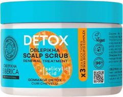 Natura Siberica Oblepikha O Detox Detoxikačný peeling pre vlasovú pokožku 300 ml