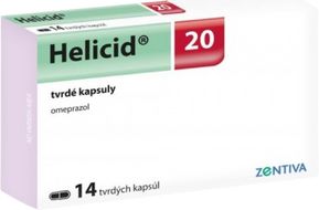 Helicid HELICID cps dur 14x20 mg 20 kapsúl