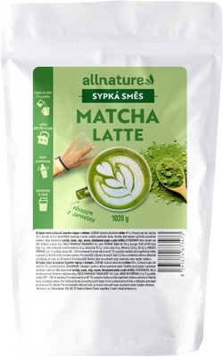 Allnature Matcha latte 1020 g