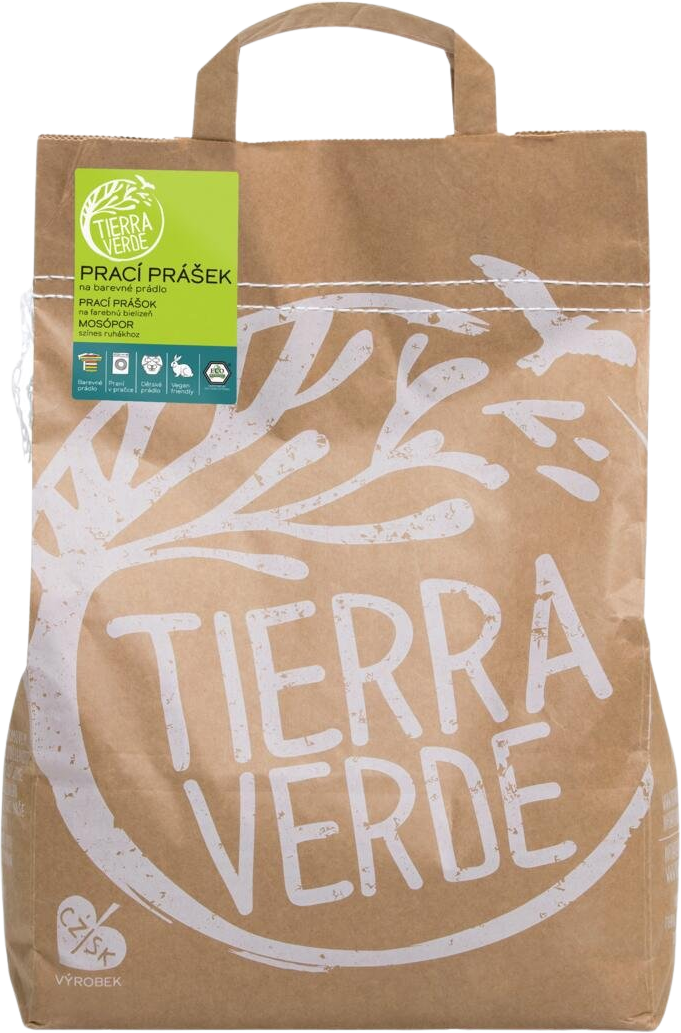Tierra Verde Prací prášok na farebnú bielizeň 5 kg
