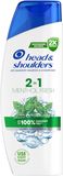 Head & Shoulders Mentol Fresh 2v1, Šampón s kondicionérom proti lupinám 330 ml