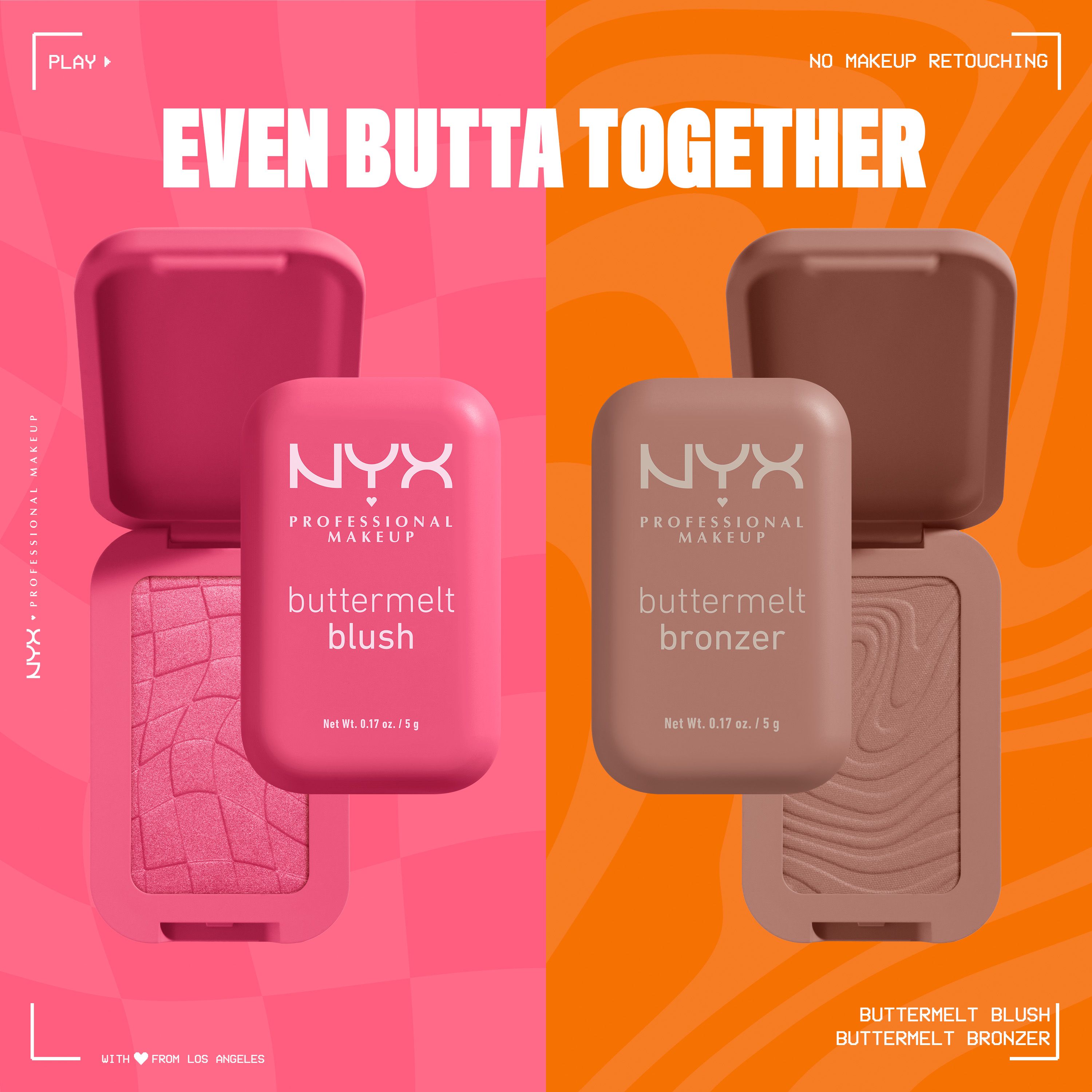 NYX Professional Makeup Buttermelt Blush púdrová tvárenka 05.25 Butta Than Coral 5 g
