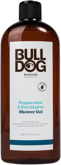 Bulldog Peppermint & Eucalyptus sprchový gél 500 ml