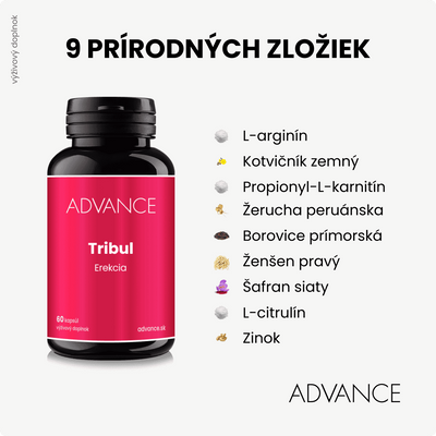 ADVANCE Tribul 60 kapsúl