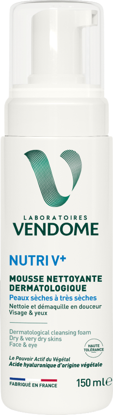 Vendome NUTRI V+ Dermatologická čistiaca pena 150 ml