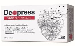 De-press STOP zlej nálade 30 kapsúl