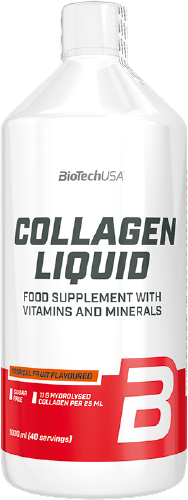 BiotechUSA Collagen Liquid, lesné plody 1000 ml