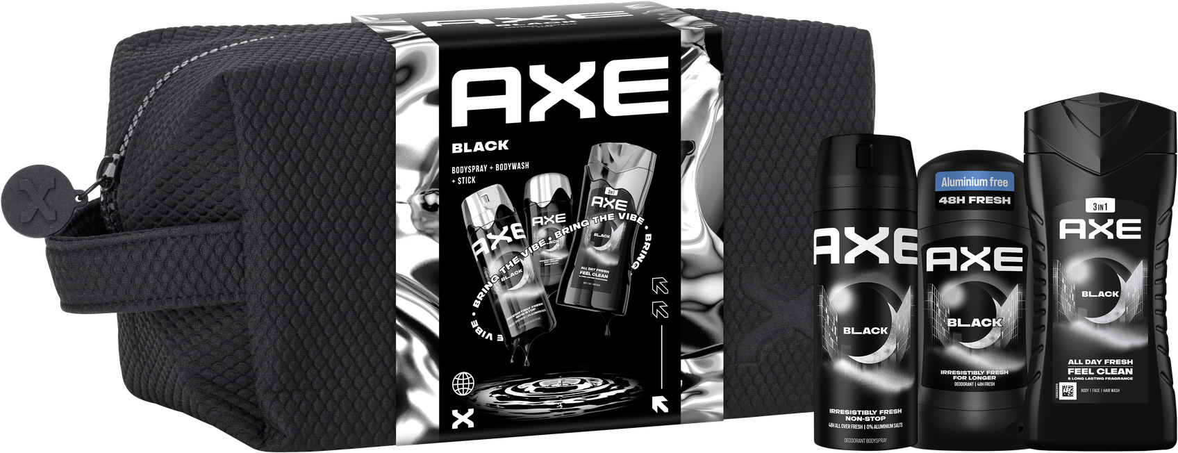 Axe Black kozmetická taška pre mužov