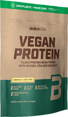 BiotechUSA Vegan Protein Banán 500 g