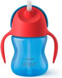 Philips Avent Hrnček so slamkou od 9 mesiacov s držadlami, chlapec, 200 ml