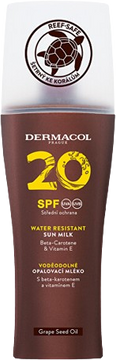 Dermacol SUN Mlieko na opaľovanie SPF 20 rozprašovač 200 ml