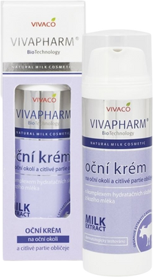 VivaPharm Kozí očný krém 50 ml