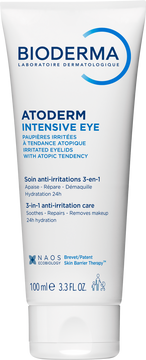 Bioderma Atoderm Intensive eye, starostlivosť 3 v 1 na podráždené očné viečka 100 ml