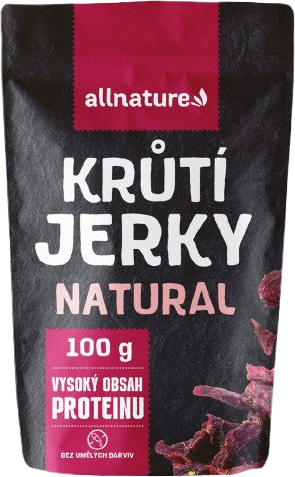 Allnature Turkey Natural Jerky 100 g