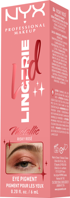 NYX Professional Makeup Tekuté očné tiene Lid Lingerie - 04 Risky Rosé 6 ml