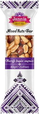 Bombus Orechová tyčinka Jannis – mix 40 g