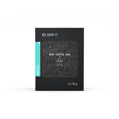 Drip it Káva vo filtri Brazília Minas Gerais 5 x 10 g