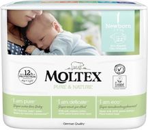 Moltex Pure & Nature Newborn 2-4 kg, 22 ks