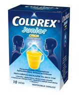 Coldrex Junior Citrón 10 vrecúšok