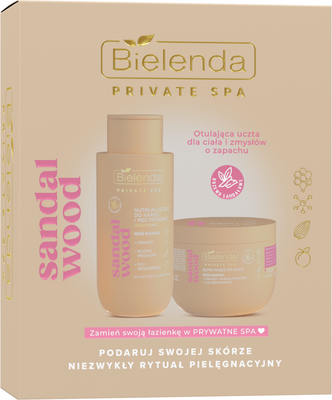 Bielenda Private Spa Sandal Wood darčekový set