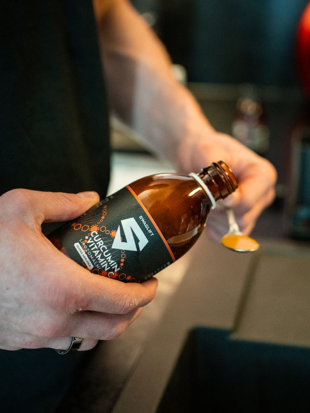 Swaglift Lipozomálna Curcumin + Vitamín C 300 ml