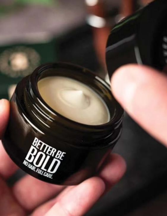 Better be bold Bald Cream, Matný krém na plešinu 50 ml
