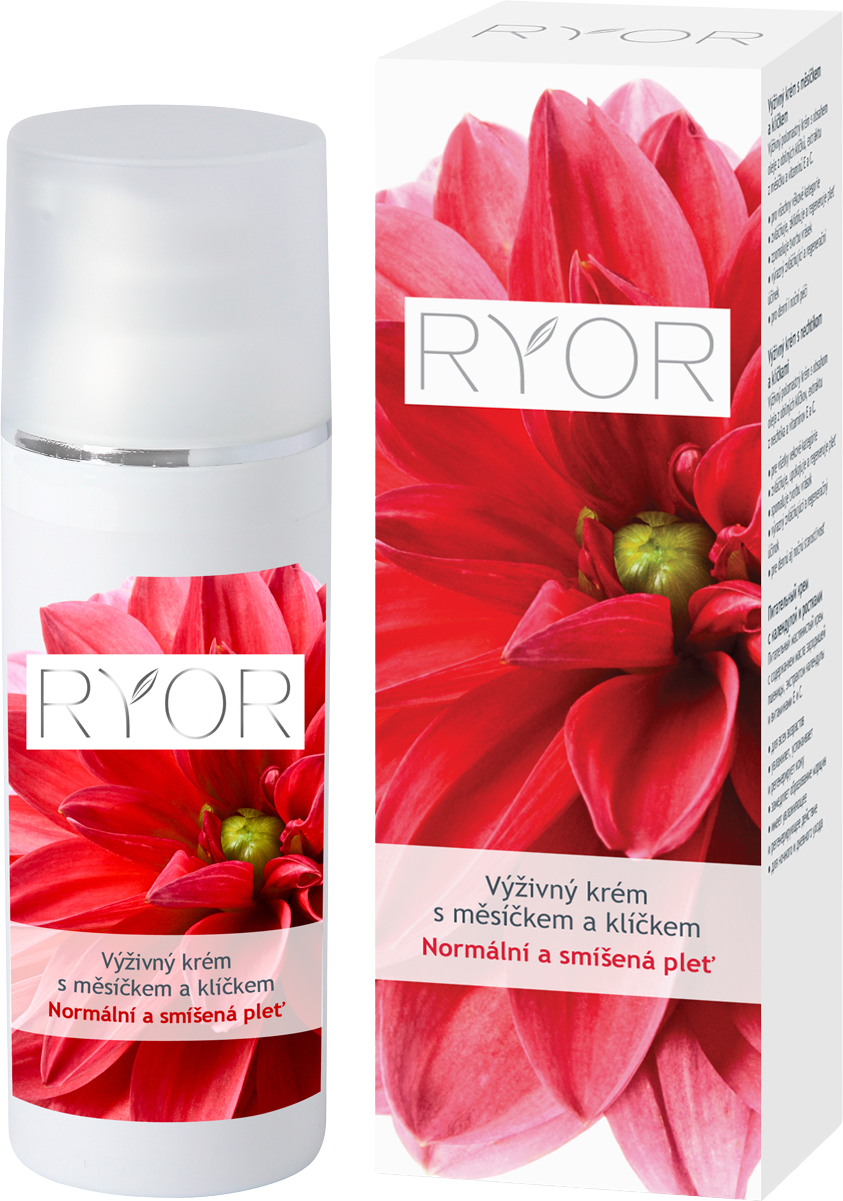 Ryor Výživný krém s nechtíkový a klíčkovým olejom 50 ml