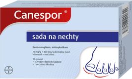 Canespor sada na nechty na efektívnu liečbu plesne nechtov 10 g