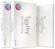 Toothy®️ Bieliace pásky na zuby 14 ks