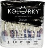 Kolorky NIGHT MOMENTS Vesmír veľ. L (8-13 kg) 27 ks