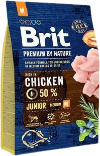 Brit Premium by Nature Junior M 3 kg