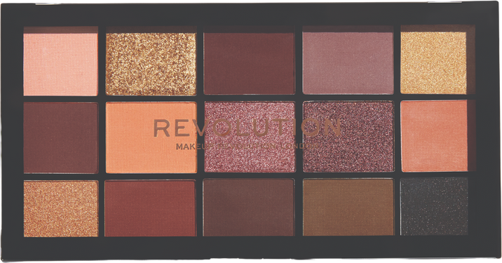 Revolution Re-Loaded Velvet Rose, paletka očných tieňov 16.5 g