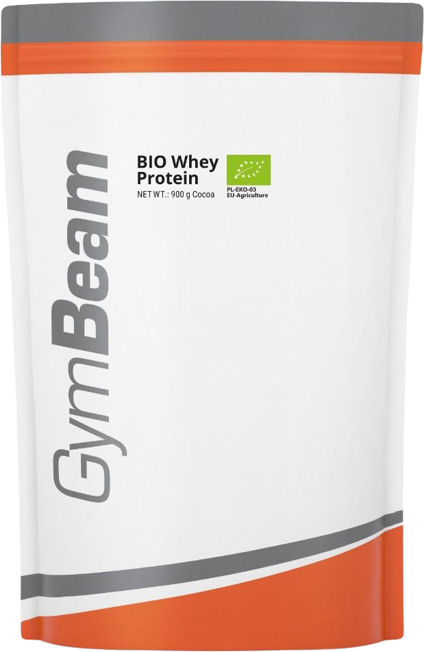 GymBeam BIO Whey Proteín - kakao 900 g