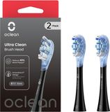 Oclean náhradná hlavica Ultra Clean, UC02 čierne 2 ks