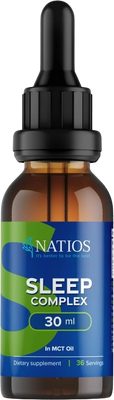Natios Sleep Complex, Bylinné kvapky v MCT oleji 30 ml