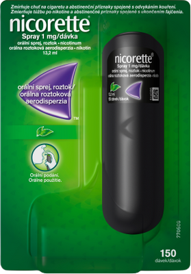 Nicorette Spray 1mg/dávka 150 ks